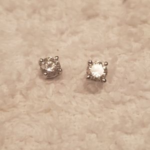 .5 Carat Diamond Platinum Earrings